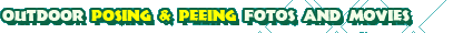 pissing teens